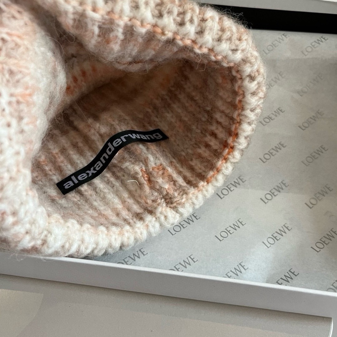 亚力上大王alexanderwang 迷彩毛线帽