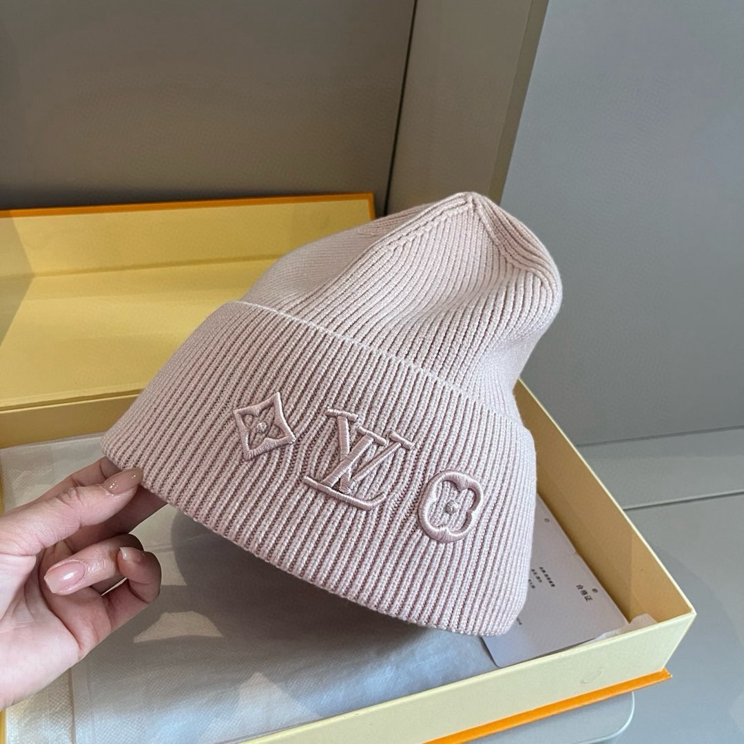Lv新款针织毛线帽