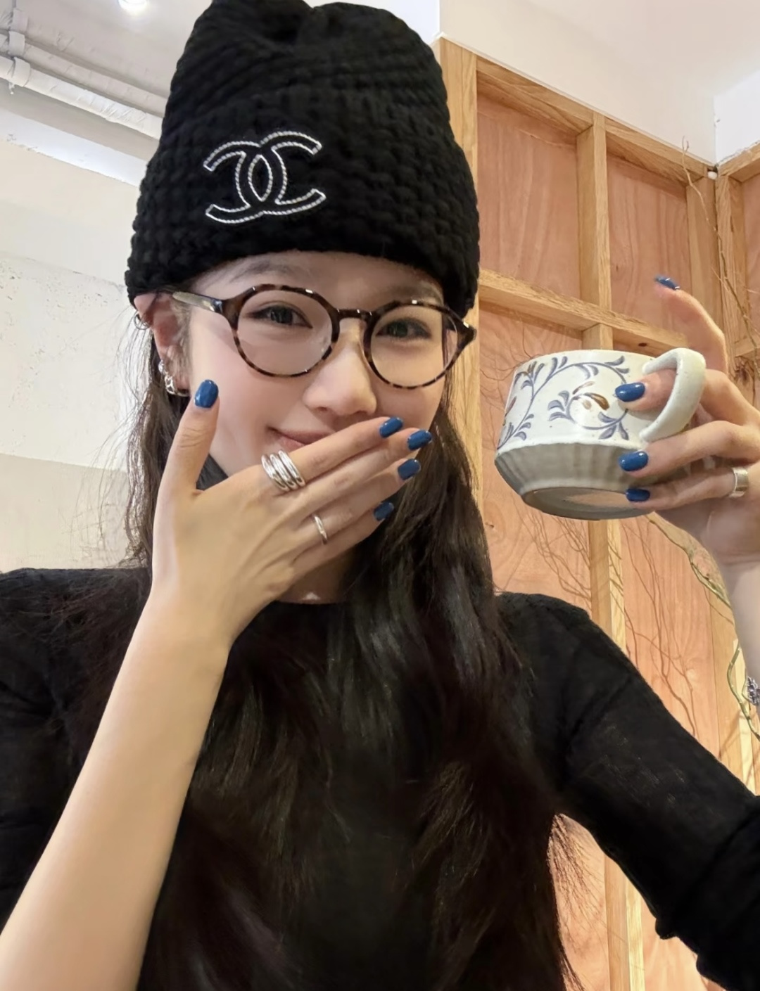 Chanel香奈儿新款毛线帽