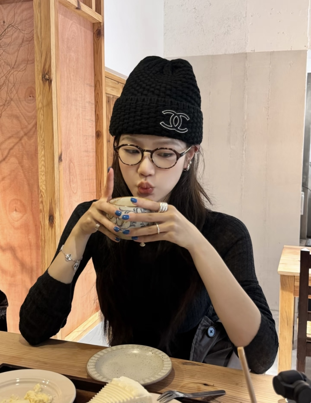 Chanel香奈儿新款毛线帽