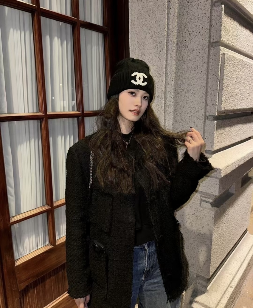 Chanel香奈儿新款毛线帽