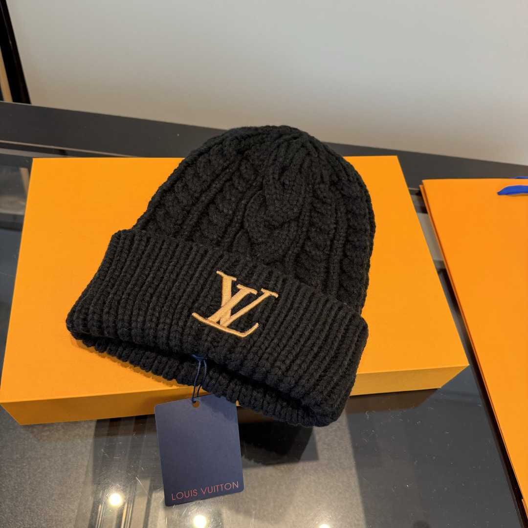 Lv路易斯新款毛线帽