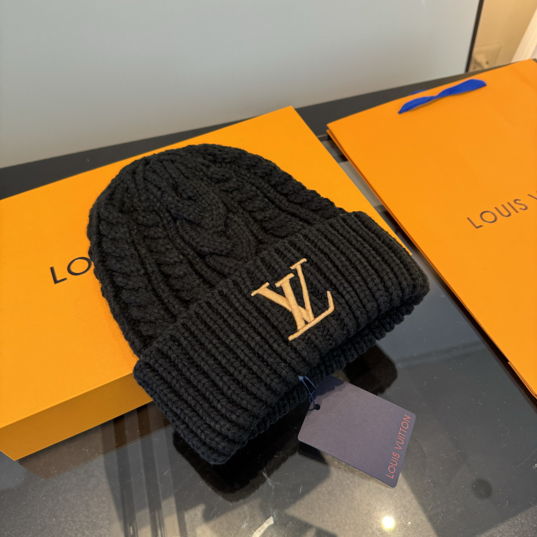 Lv路易斯新款毛线帽