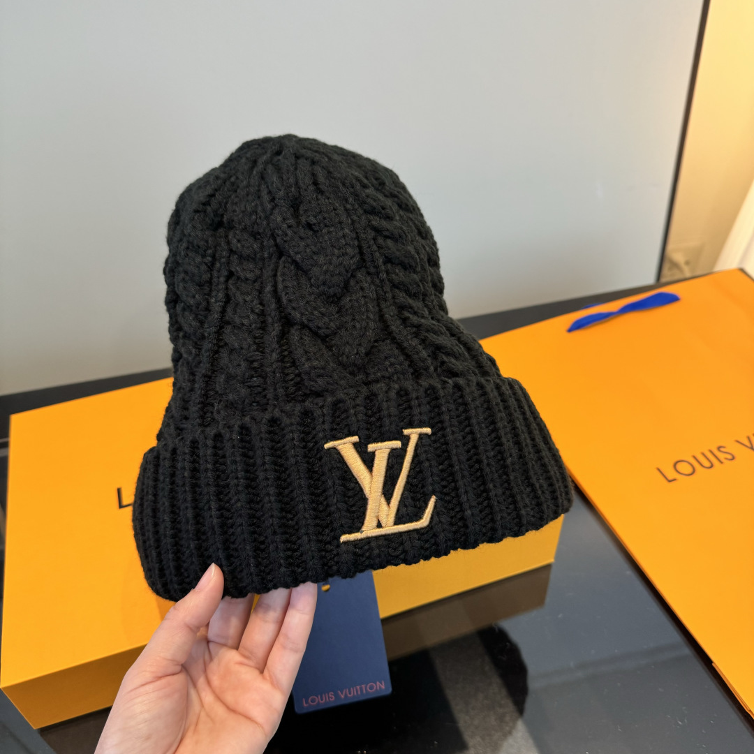 Lv路易斯新款毛线帽