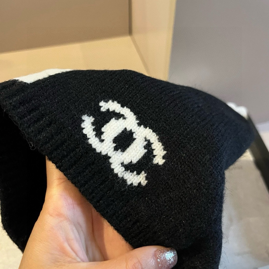 Chanel香奈儿新款毛线帽