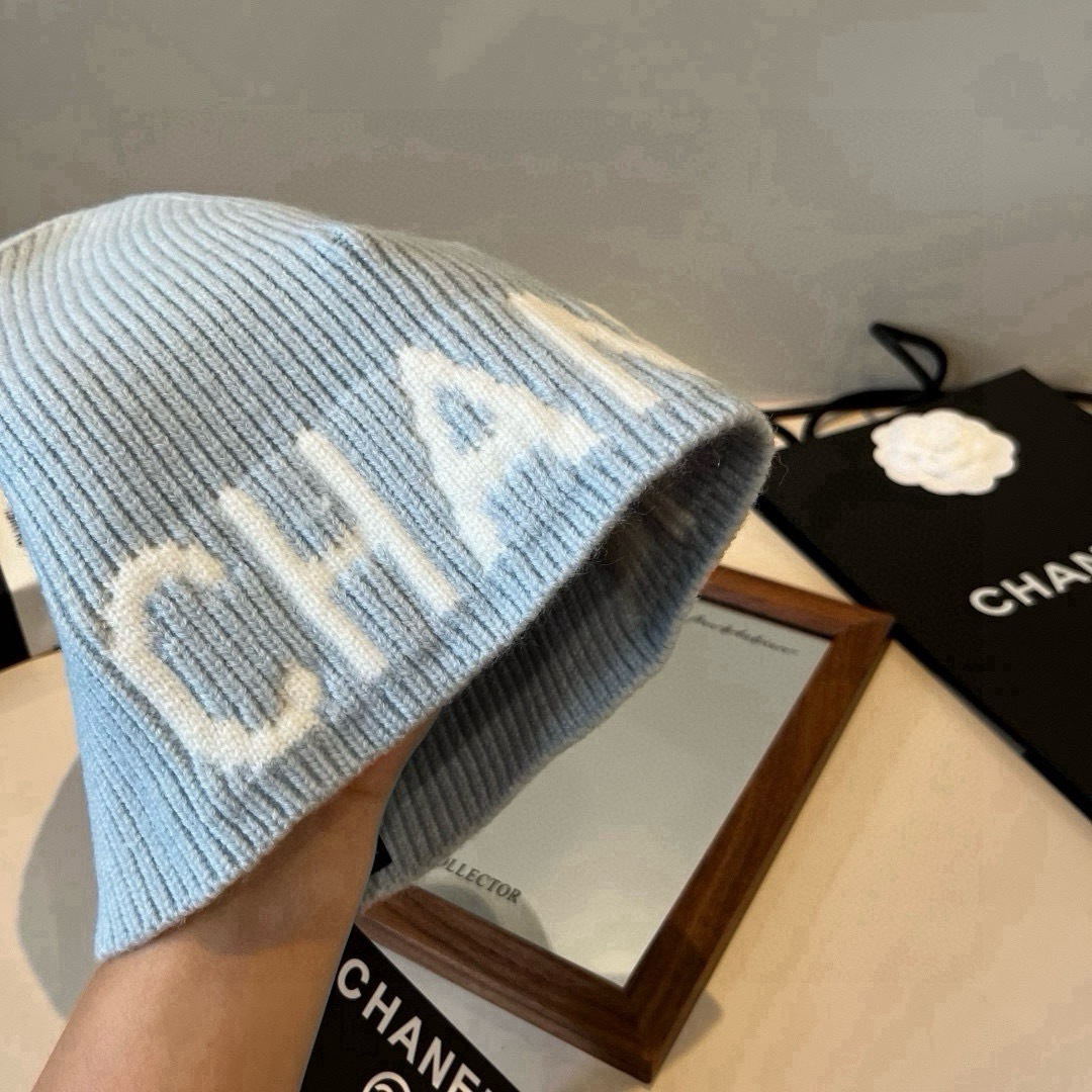 Chanel香奈儿新款毛线帽