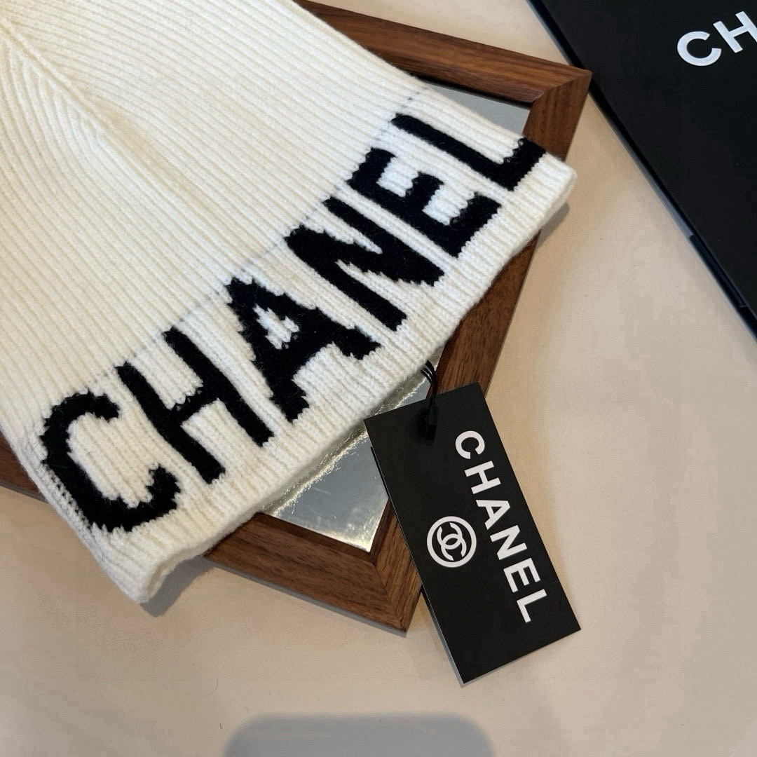 Chanel香奈儿新款毛线帽