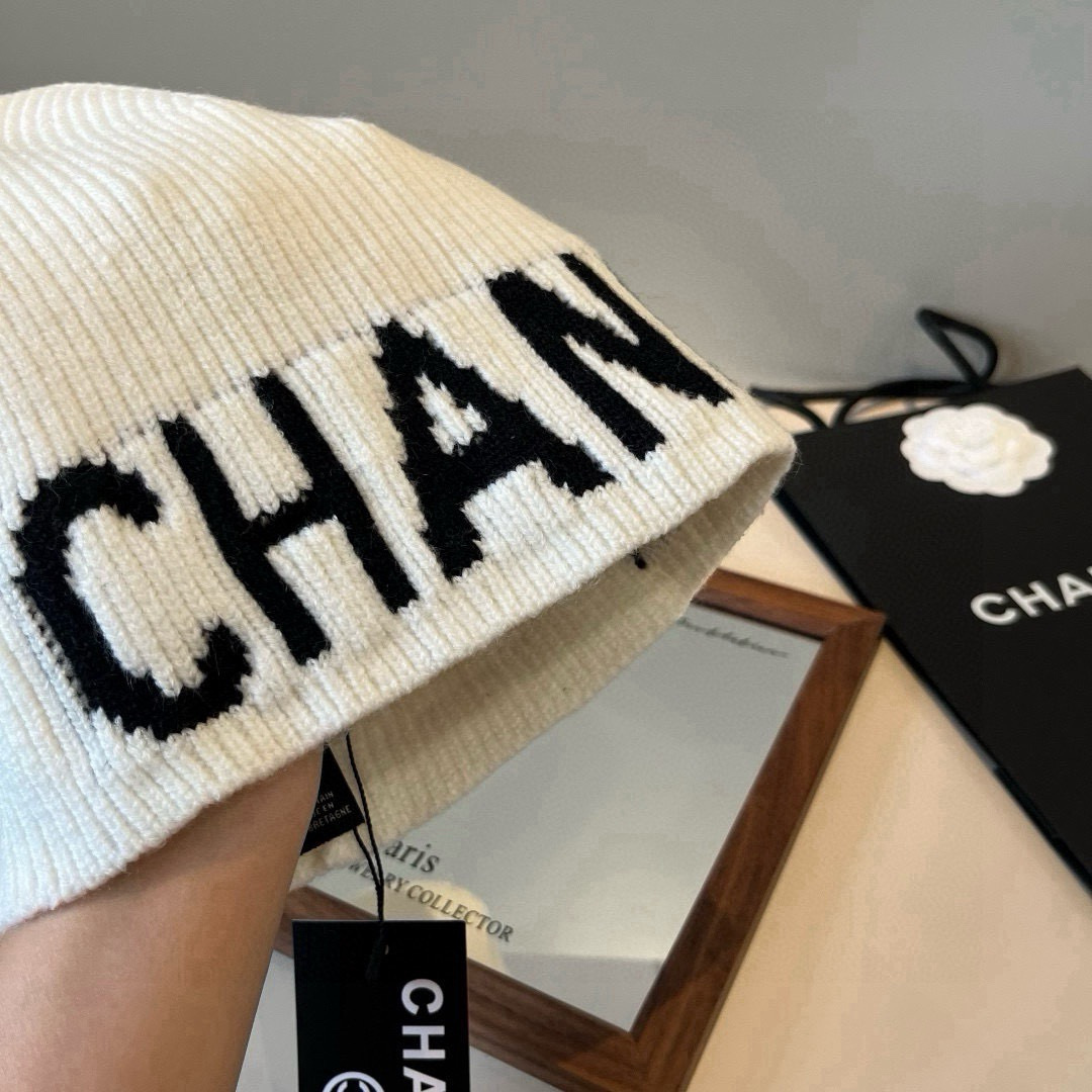Chanel香奈儿新款毛线帽