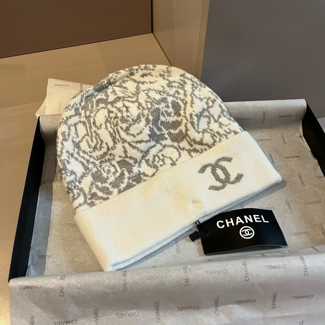 Chanel香奈儿新款毛线帽