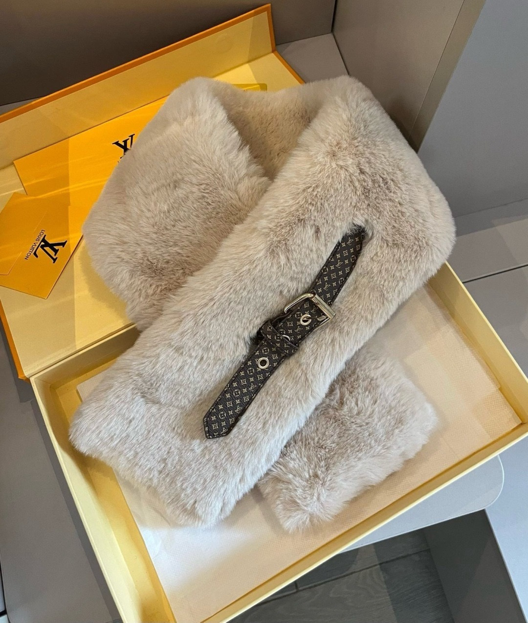 루이비통 넥워머 모자 상세 이미지 3