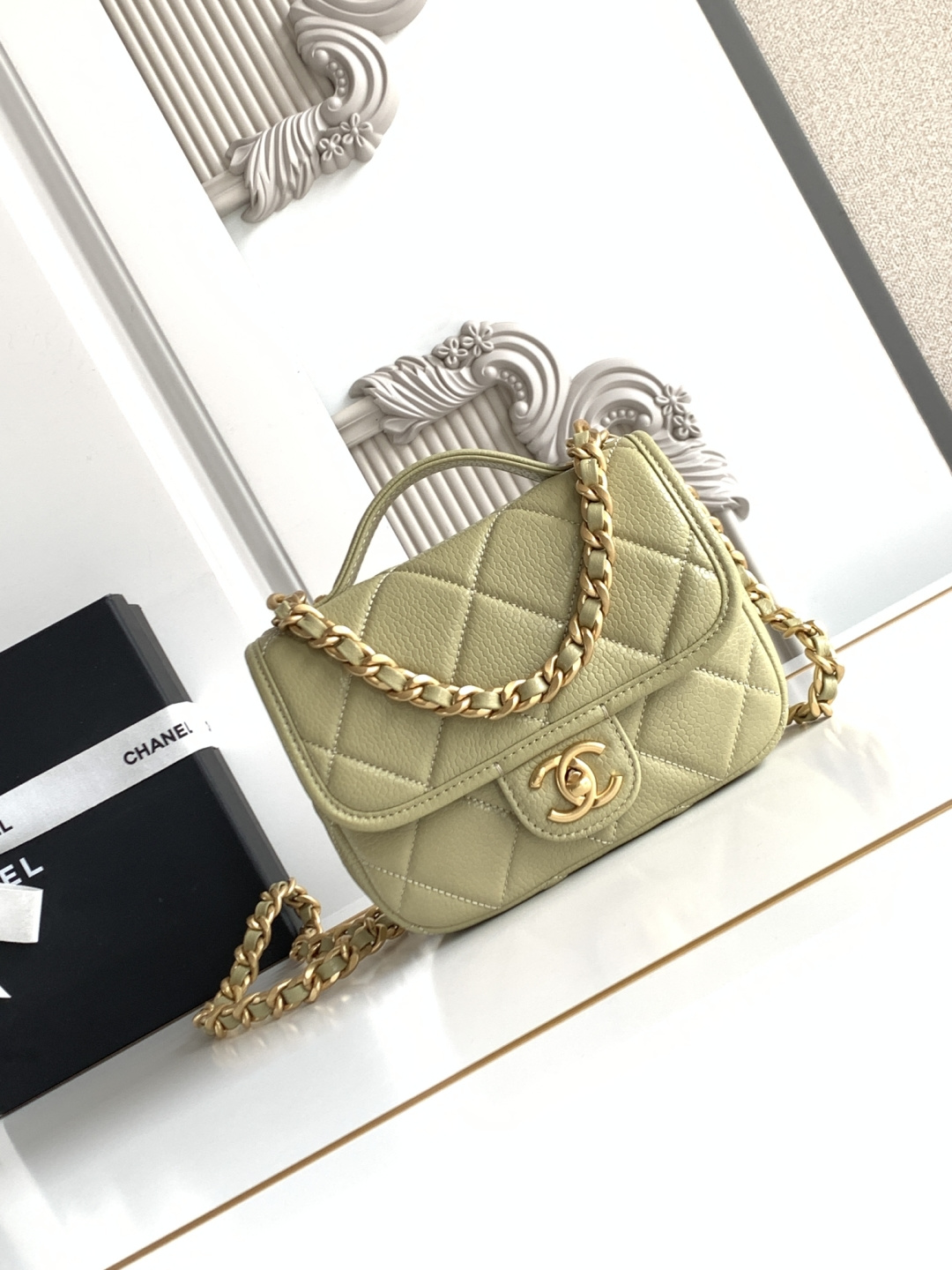 Chanel Style Leather Backpack Lookbook Reference image 2