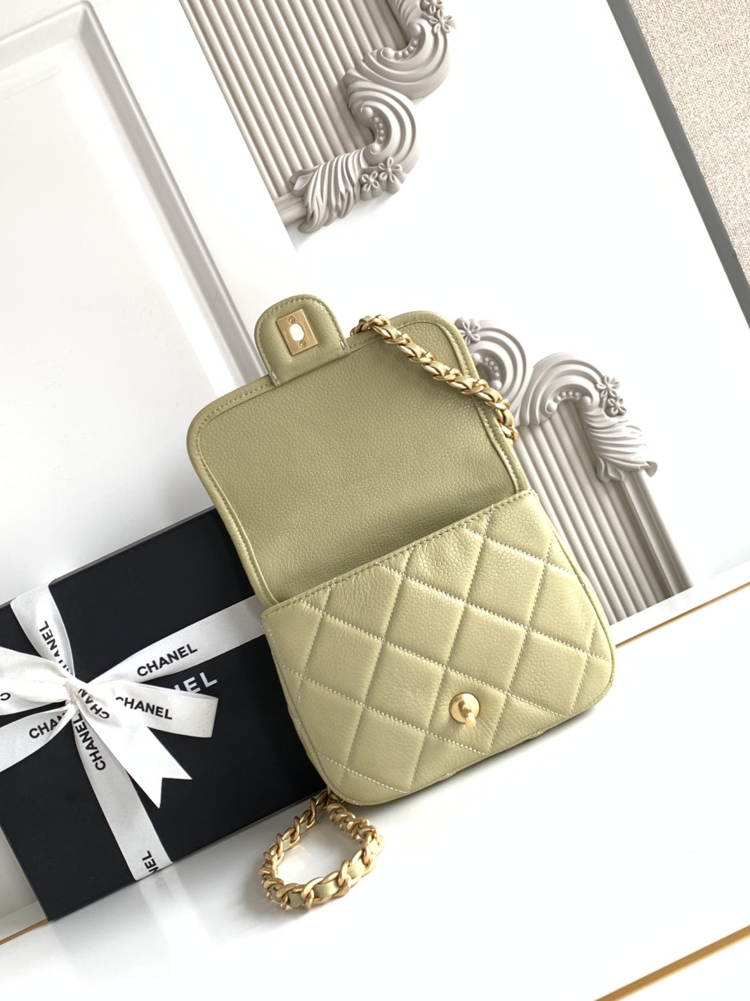 Chanel Style Leather Backpack Bags Backpack detail image 7 from source 785826