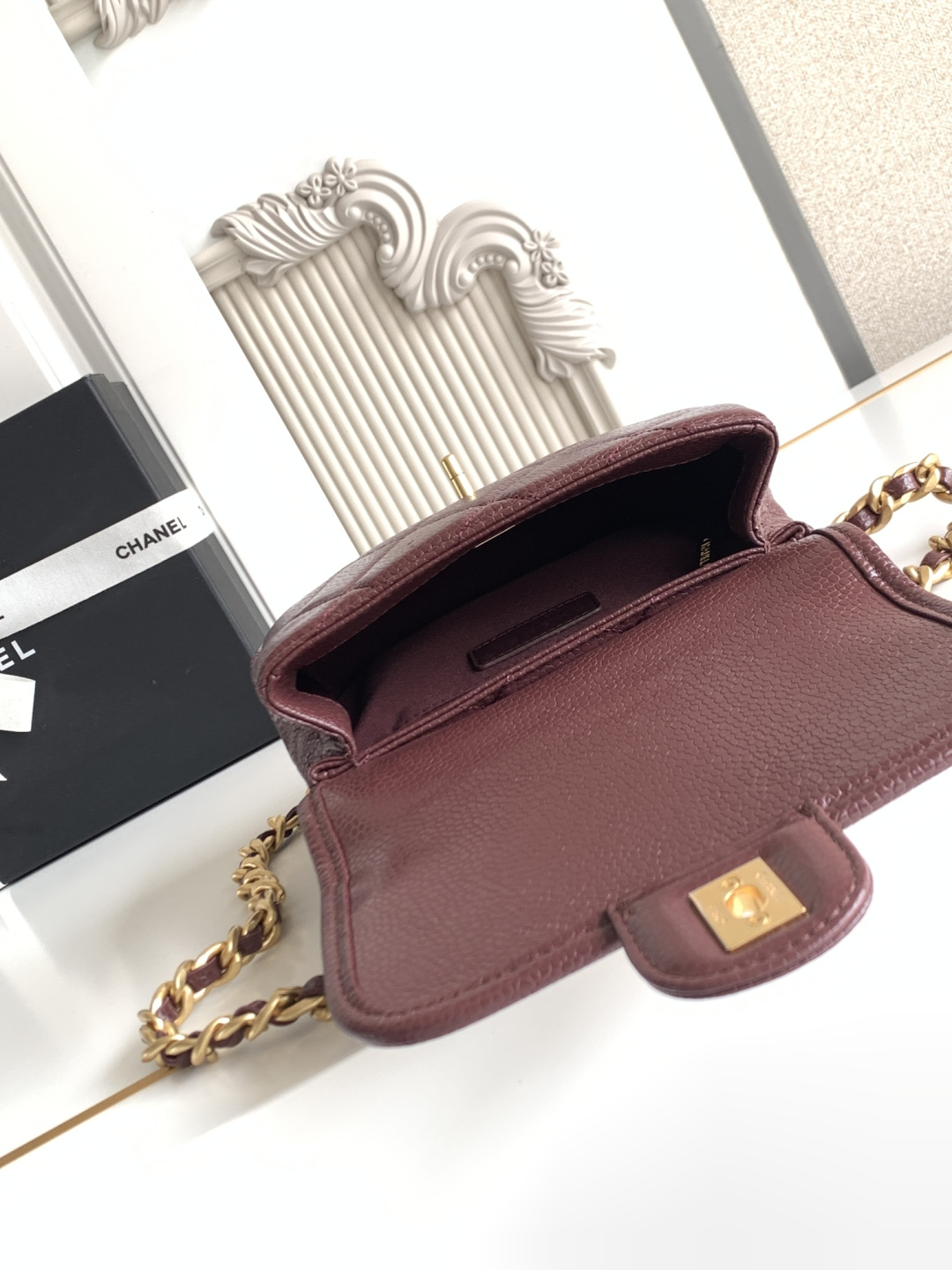 Chanel Style Leather Backpack Bags Backpack detail image 8 from source 785825