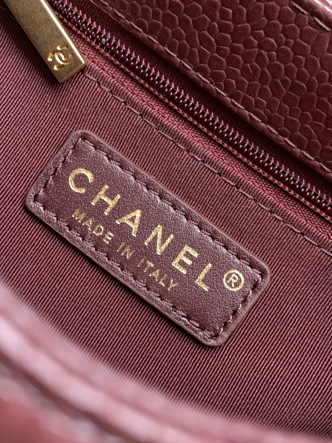 Chanel Style Leather Backpack Bags Backpack detail image 9 from source 785825