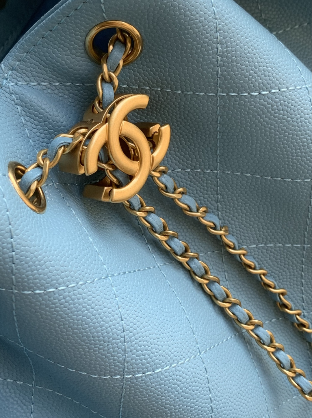 Chanel Style Black Leather Hobo Bag style reference detail image 7 from source 785839