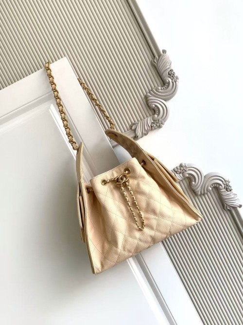 Chanel 25 Hobo Bag, Quilted Leather Bucket Bag with Drawstring Closure 1 Chanel 25 Hobo Bag, Quilted Leather Bucket Bag with Drawstring Closure