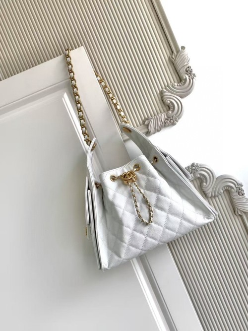 Chanel 25 Hobo Bag: Quilted Leather Bucket Bag with Chain Detail 1 Chanel 25 Hobo Bag: Quilted Leather Bucket Bag with Chain Detail