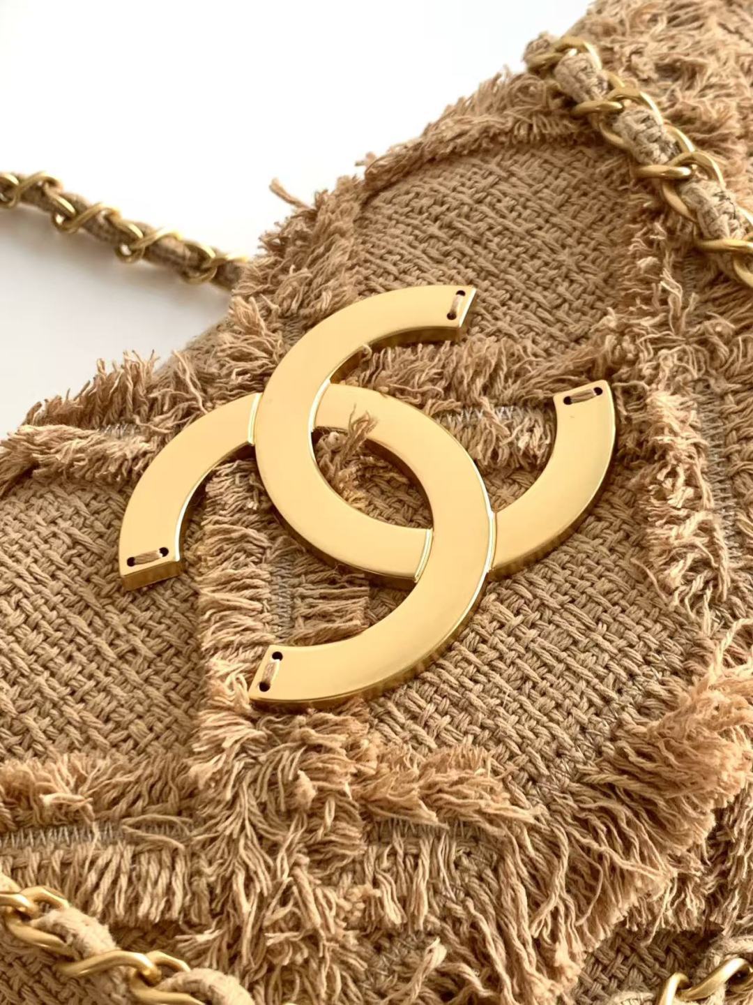 Chanel chanel vintage 稻草包