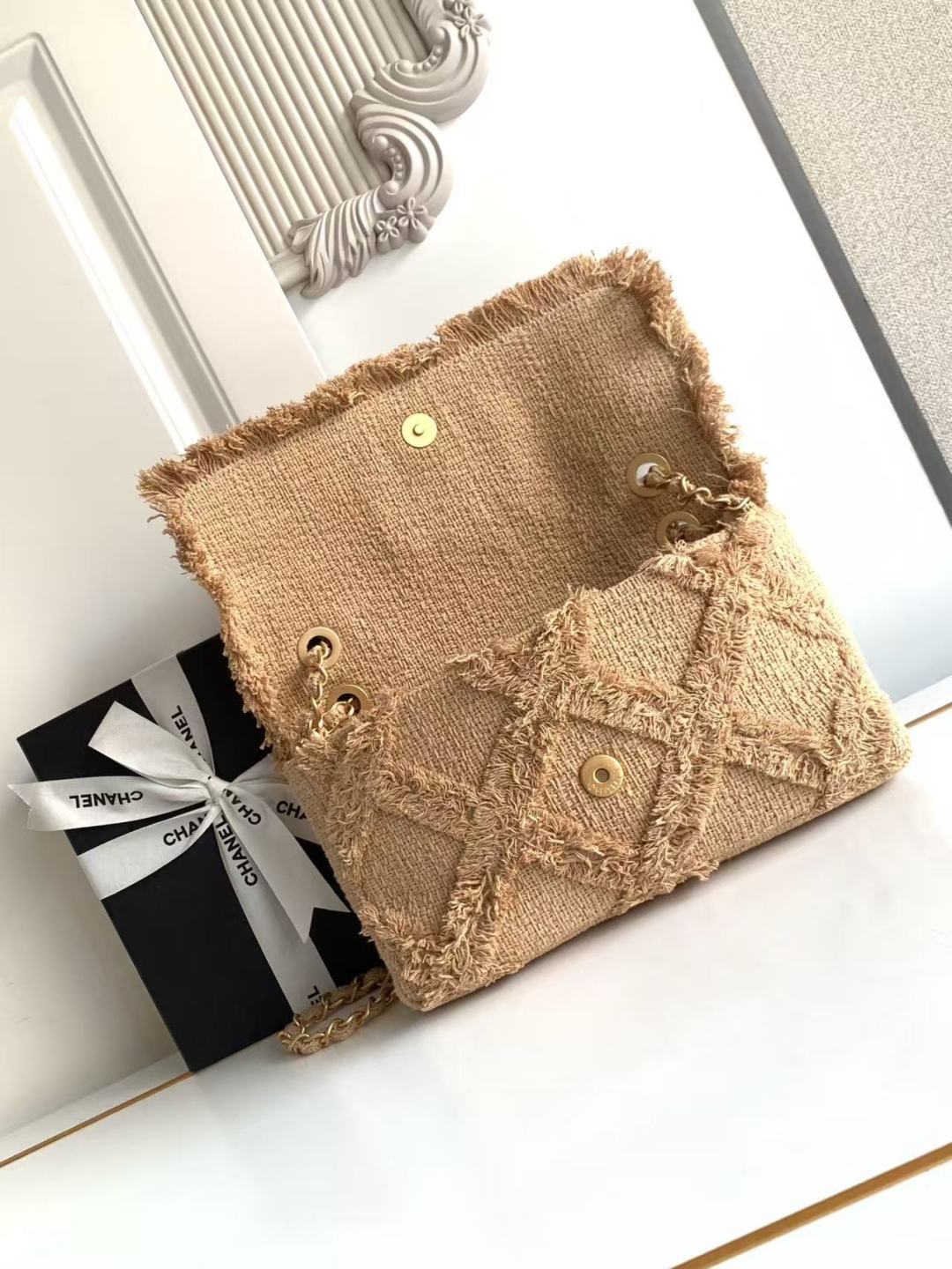 Chanel chanel vintage 稻草包