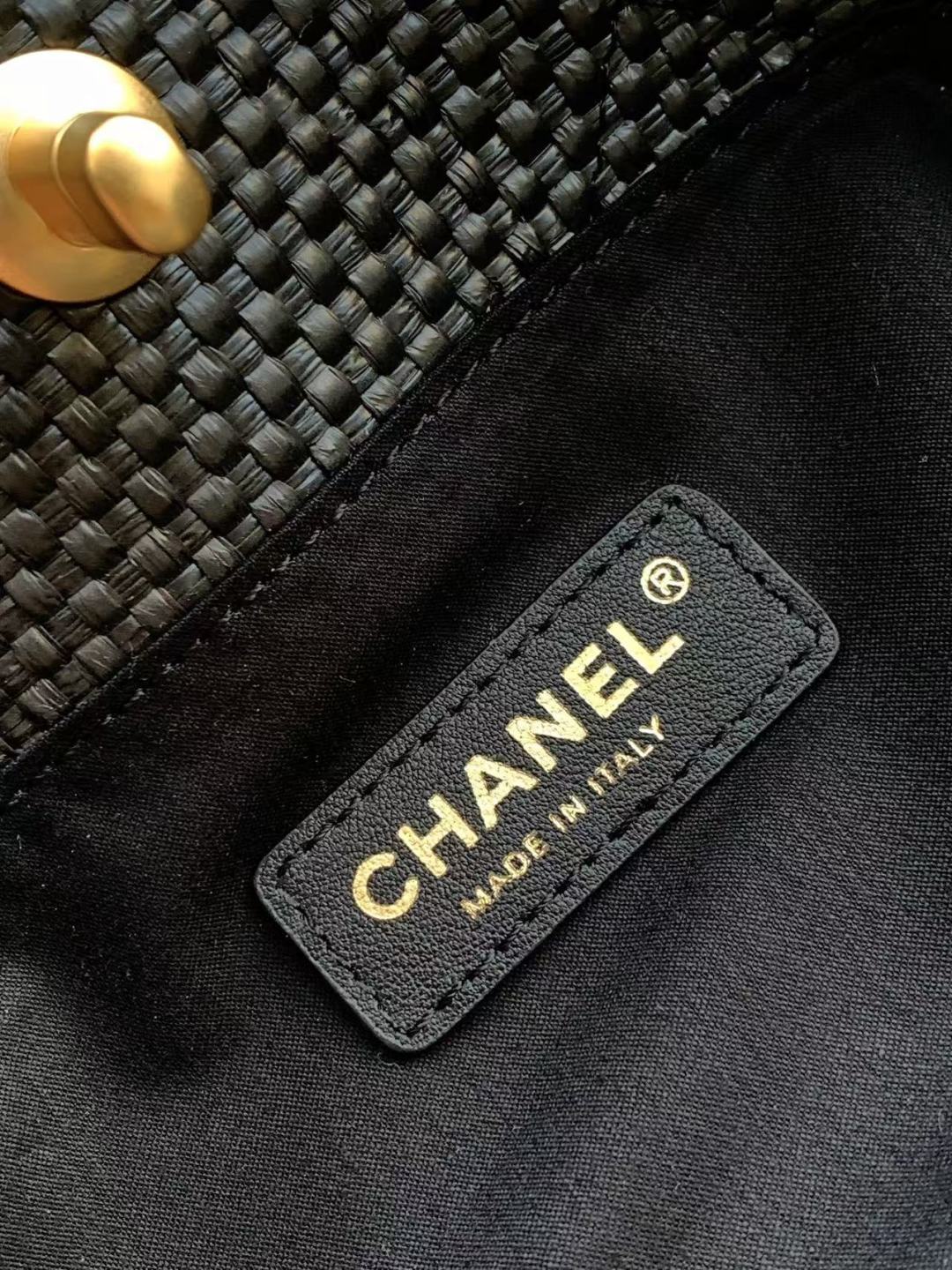 Chanel Style Leather Tote Bag style reference detail image 9 from source 785921