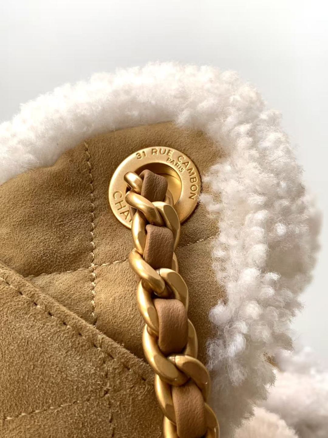 Chanel Style Leather Hobo Bag style reference detail image 7 from source 785915