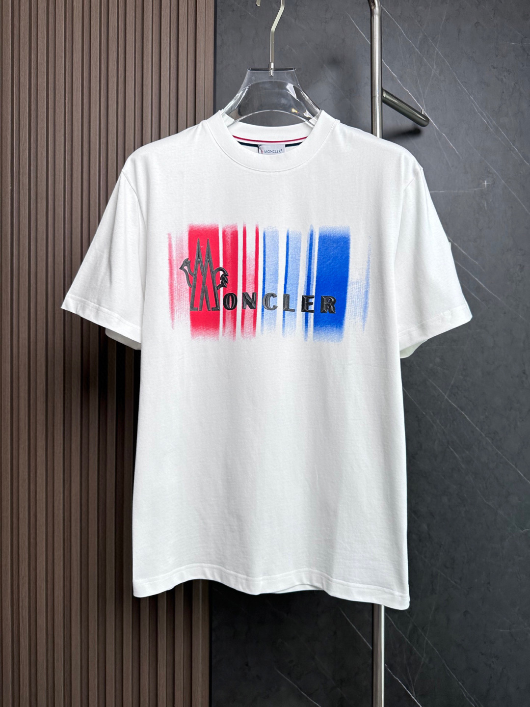 🔥Mon蒙家26ss夏季最新款短袖圆领T恤 高端订制 设计前卫时尚！品牌字母logo重工艺设计 高端定制