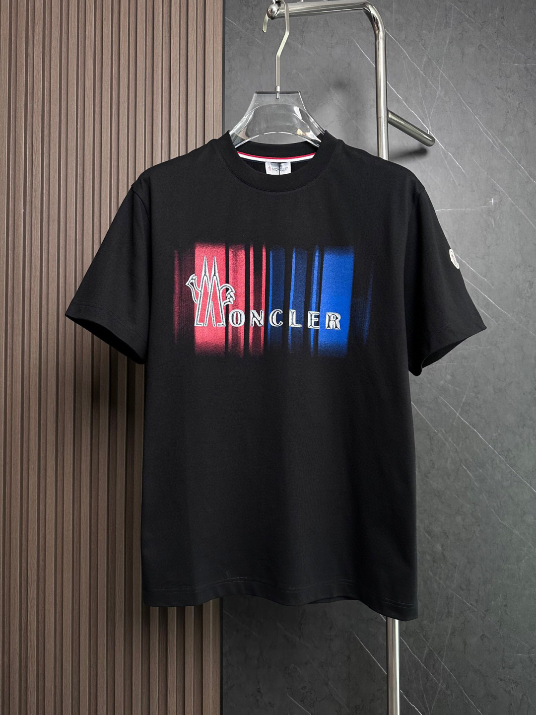 🔥Mon蒙家26ss夏季最新款短袖圆领T恤 高端订制 设计前卫时尚！品牌字母logo重工艺设计 高端定制