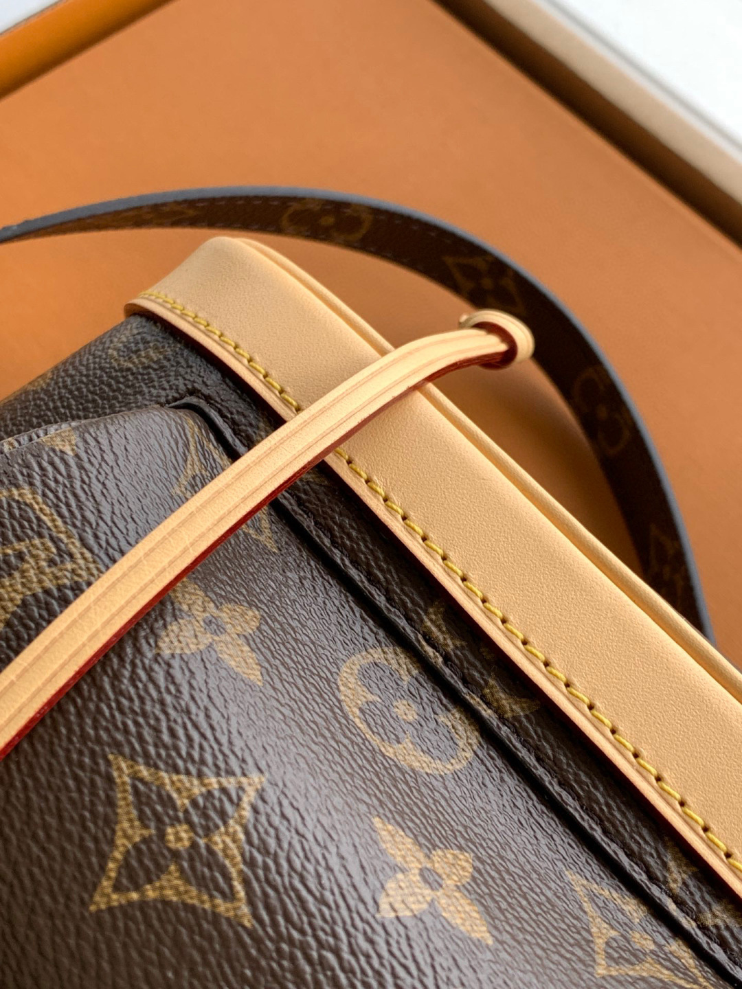 Louis Vuitton 全钢MB动态变码蒙苏里 Mini双肩包M11199老花