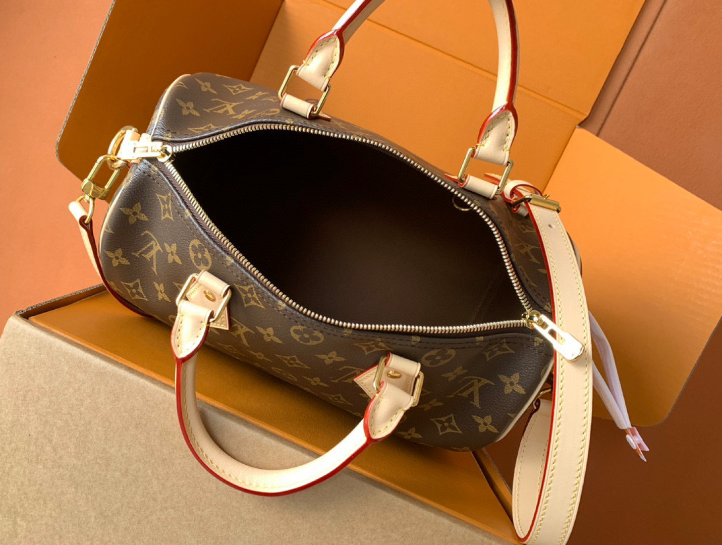 Louis Vuitton Speedy 全钢 M46980私品（163动态UID ）进口菱形面料 品质第九次升级