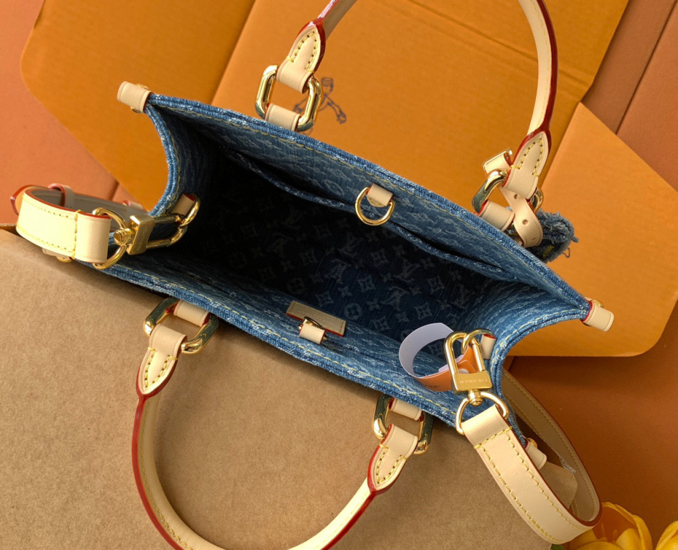 Louis Vuitton MB牛仔布