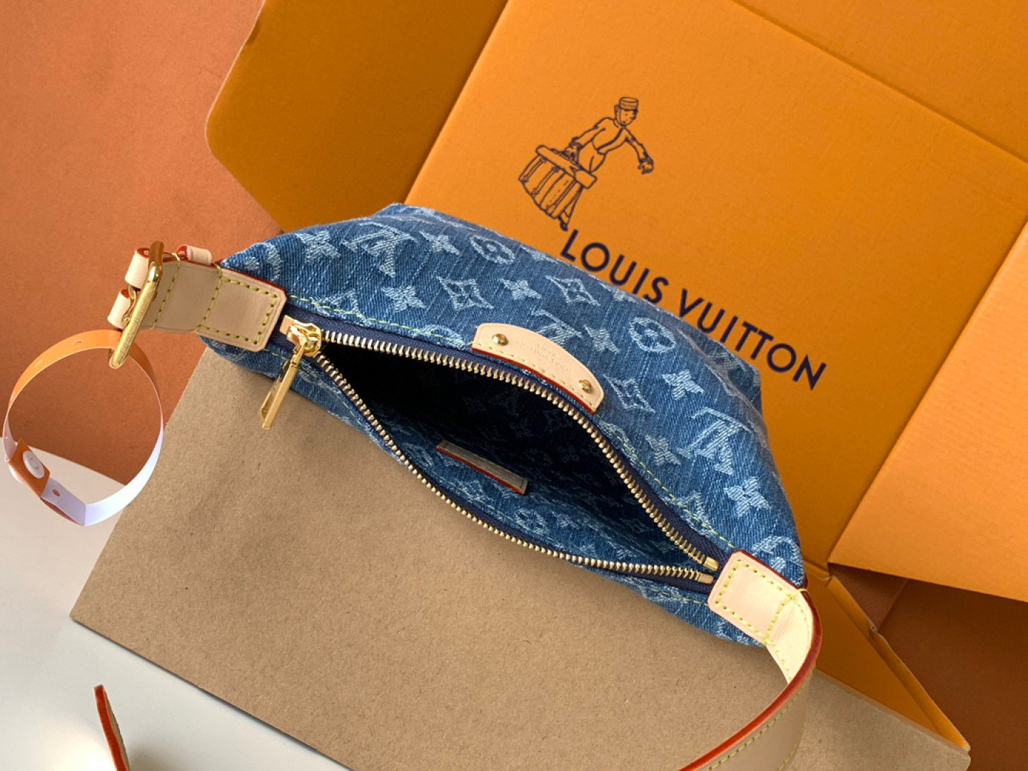 Louis Vuitton MB牛仔布