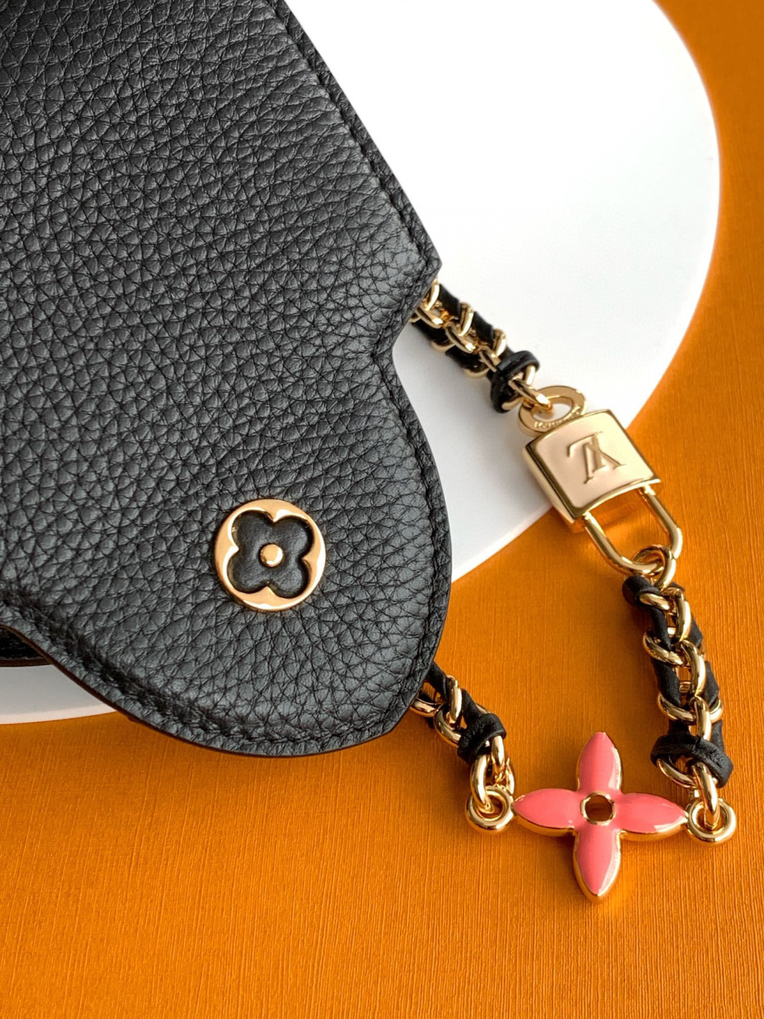 Louis Vuitton 动态芯片版 全钢进口牛皮 M23950黑色配白色金升级版五金