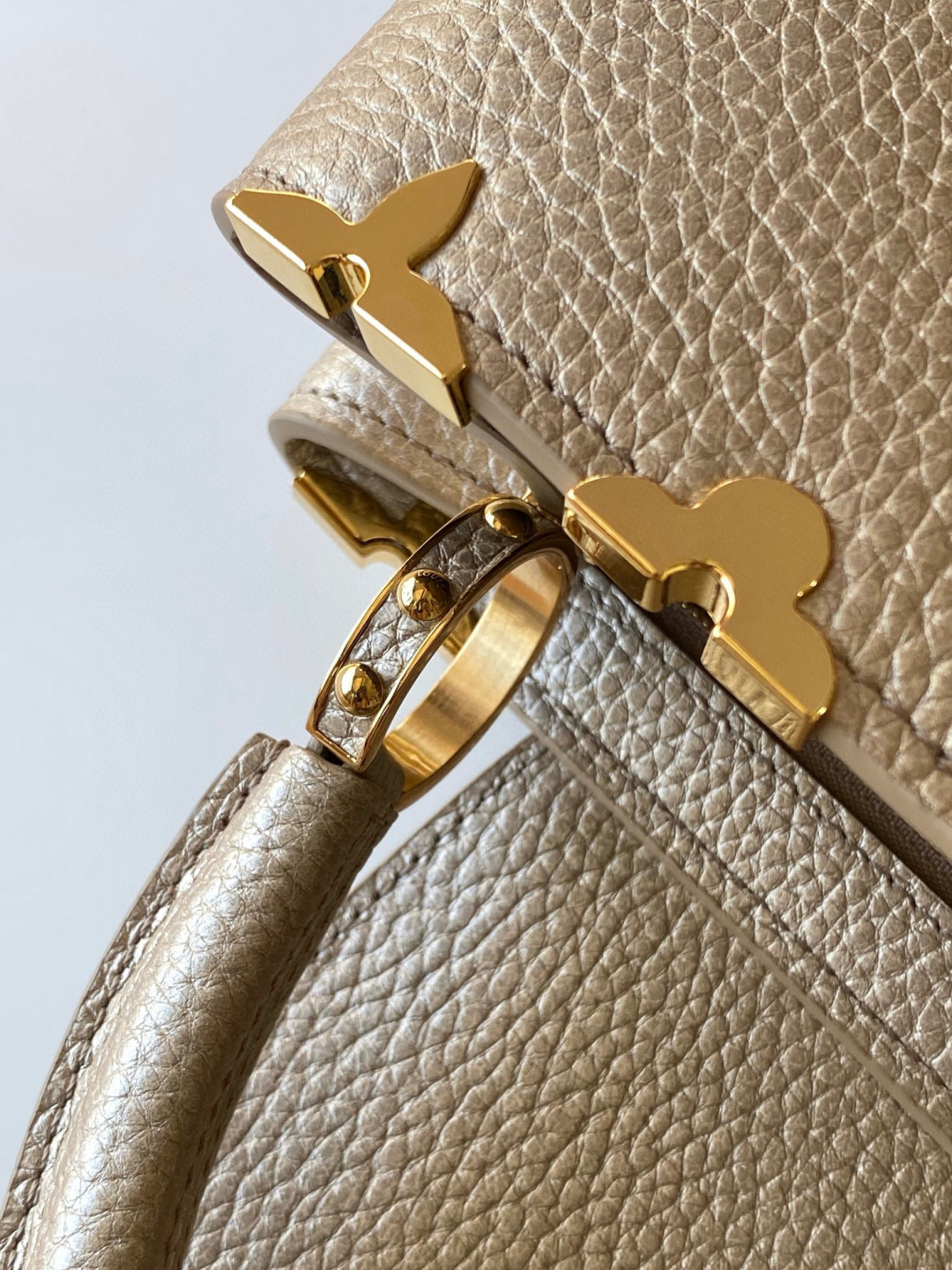 Louis Vuitton 变码芯片版 全钢五金 进口牛皮 M22437金属卡其色金扣