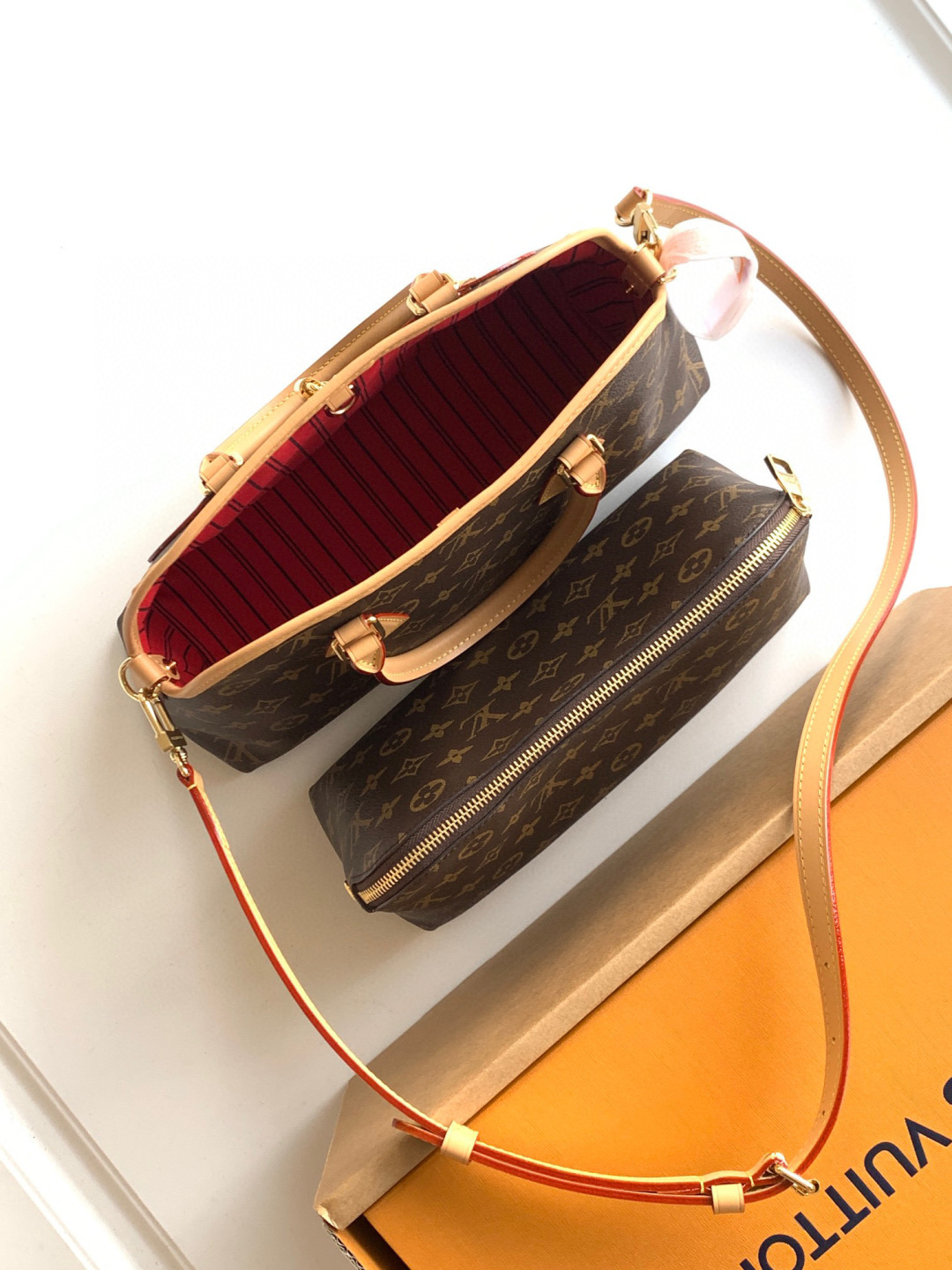Louis Vuitton 全钢五金 进口皮料 变码芯片M15208老花