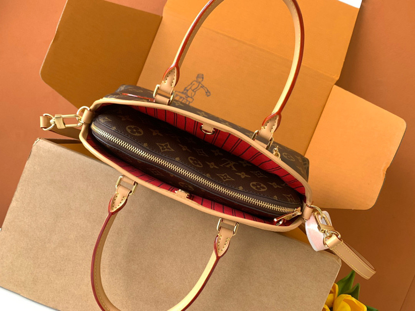 Louis Vuitton 全钢五金 进口皮料 变码芯片M15208老花