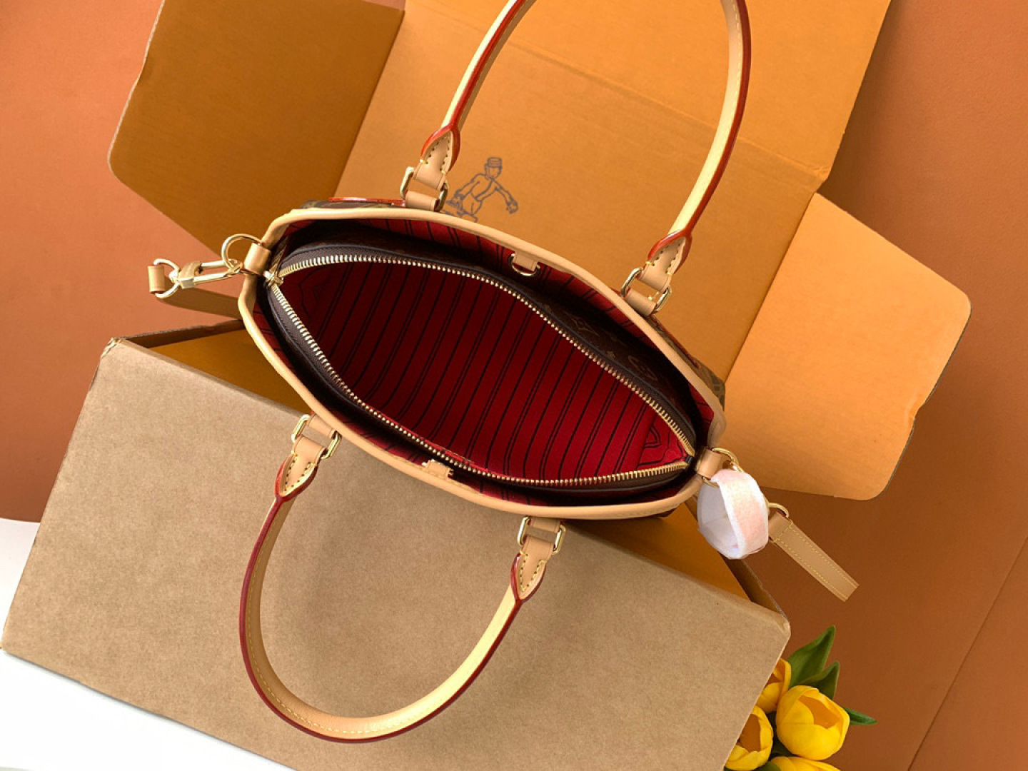 Louis Vuitton 全钢五金 进口皮料 变码芯片M15208老花