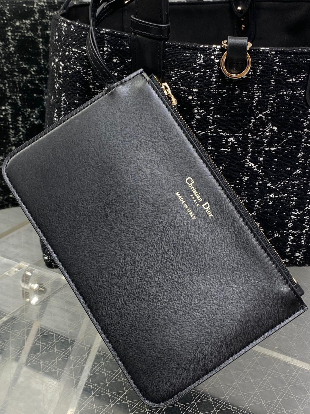 Dior 中号现Toujours粗花呢系列 富家千金风 同样的单品不同的风格 独特的材质