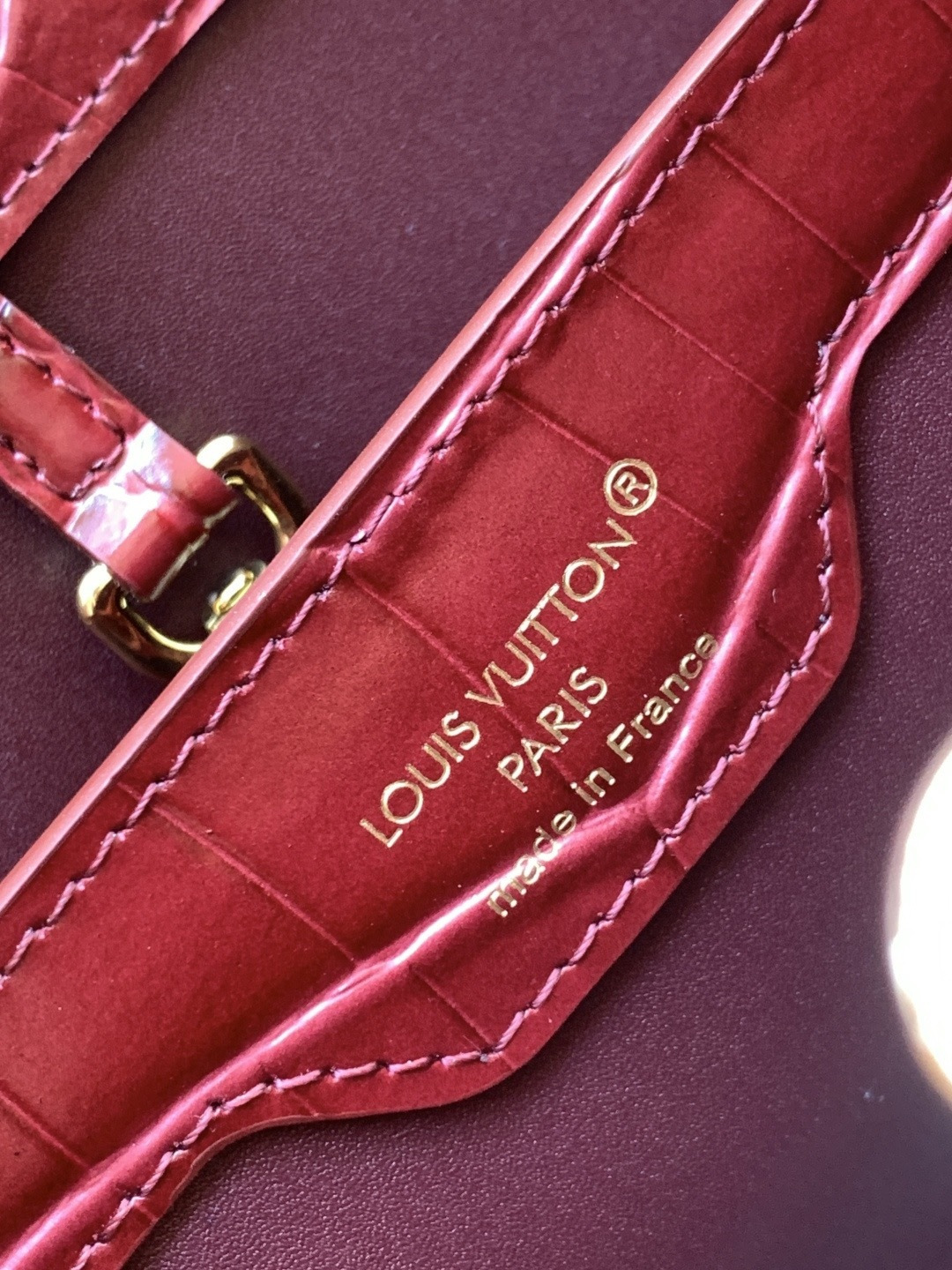 Lacoste 全钢五金 独家定制 精品级别 进口酒红亮光鳄鱼纹金扣M86154动态163c动态变码