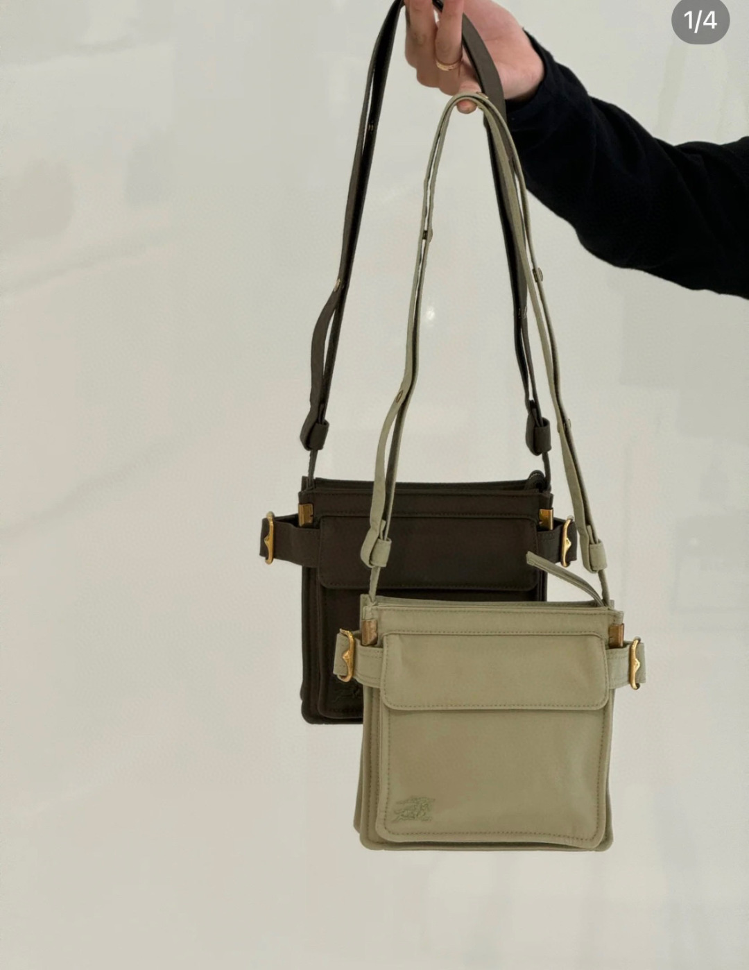 Burberry Paired with the new small size Trench Tote bag