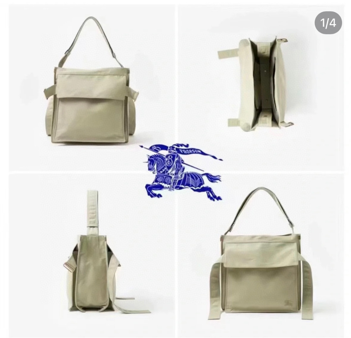Burberry Paired with the new small size Trench Tote bag