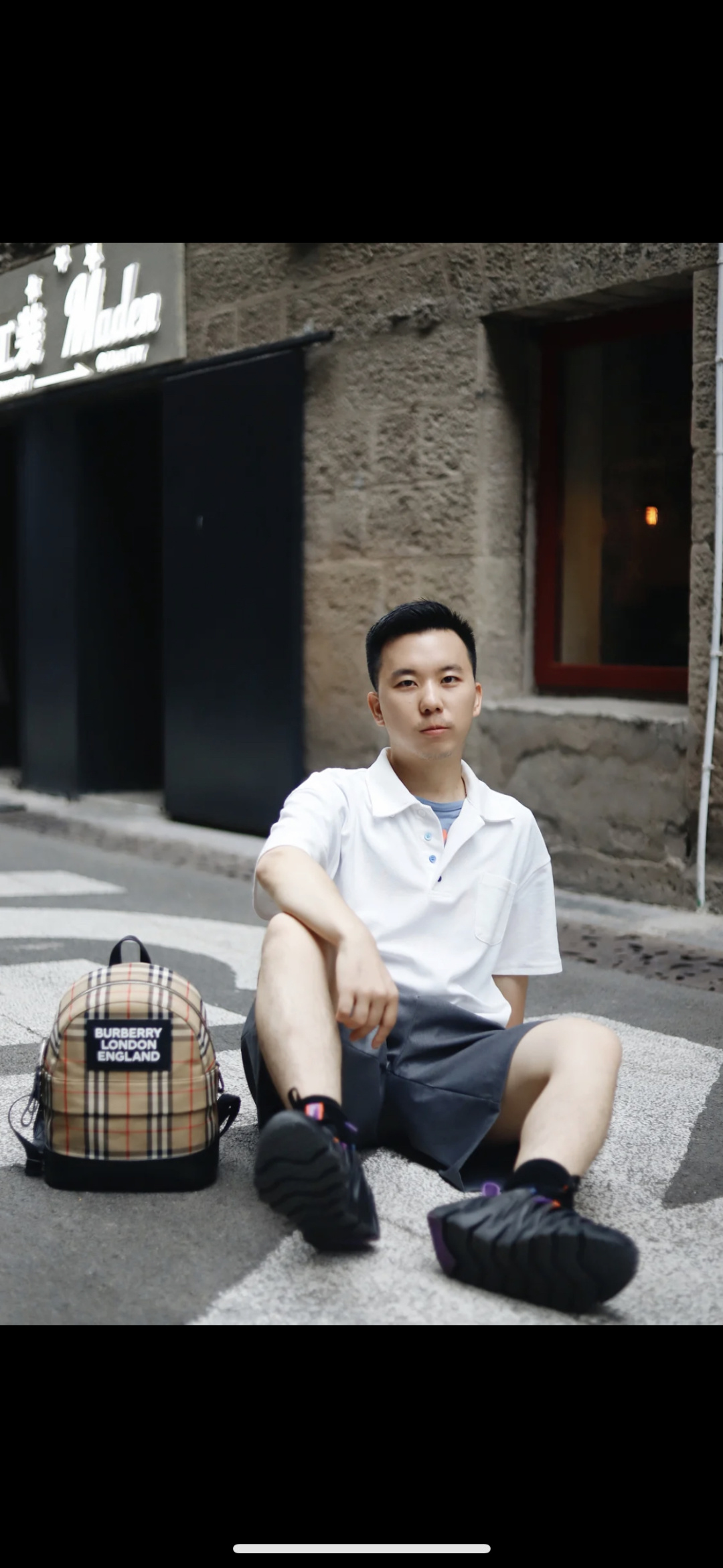 버버리 체크 나일론 백팩 상세 이미지 10