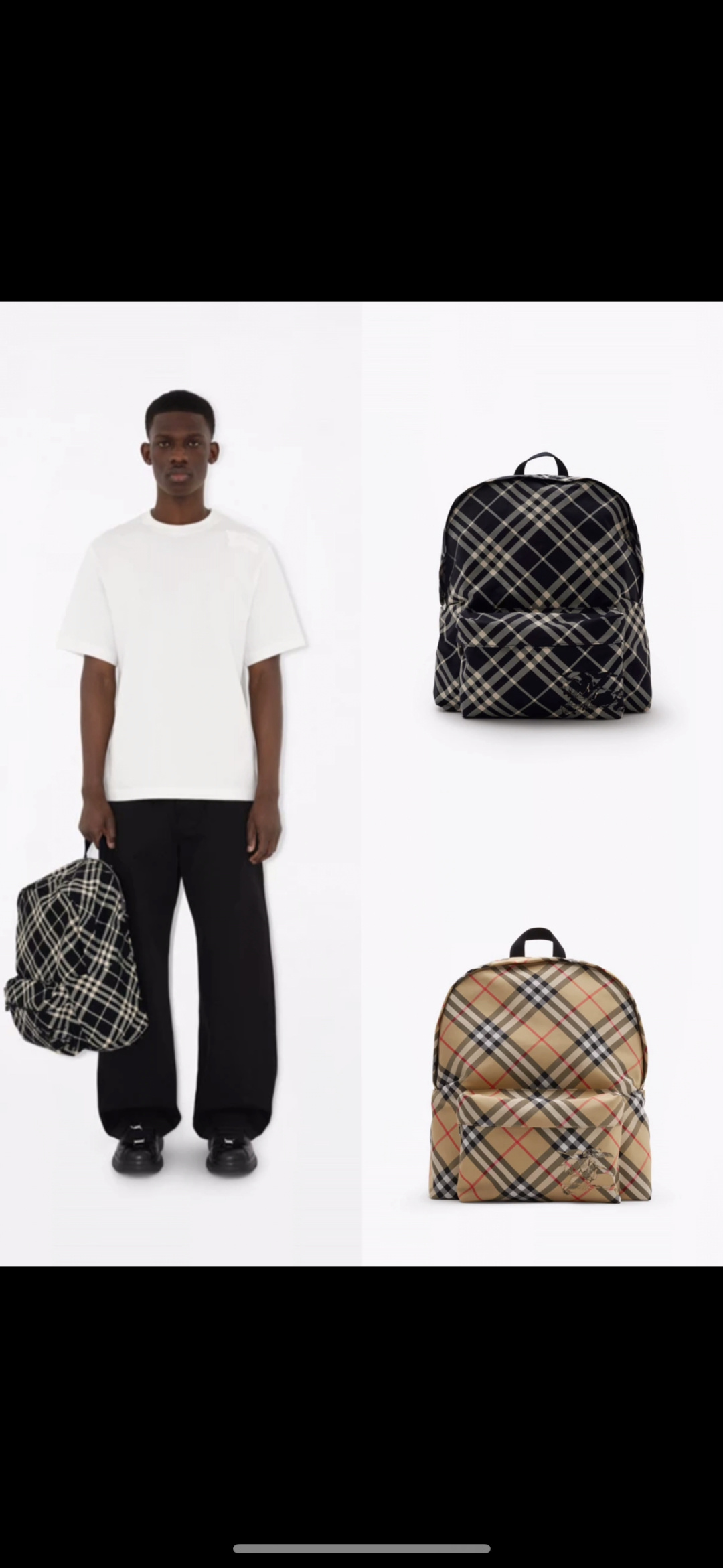 Burberry New style war backpack