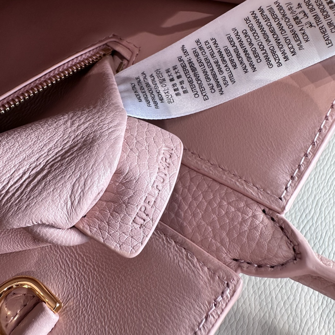 Burberry トートバッグ - イタリア製粒纹皮革と多機能ポケット