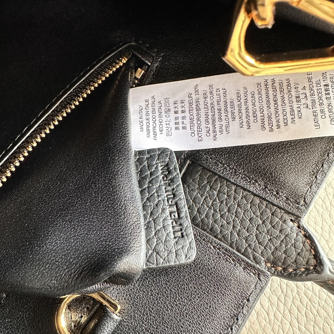 Burberry トートバッグ - イタリア製粒纹皮革と多機能ポケット