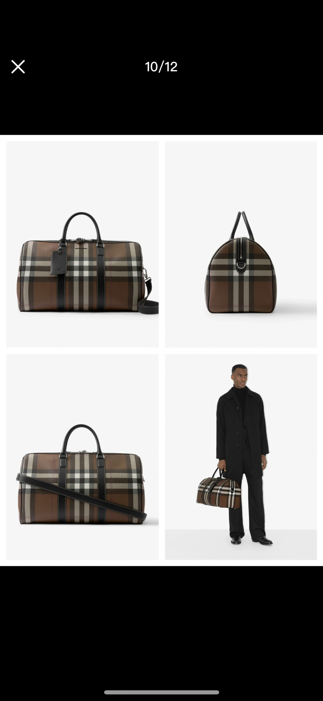 Bolso de viaje, simple y práctico, combina con todo