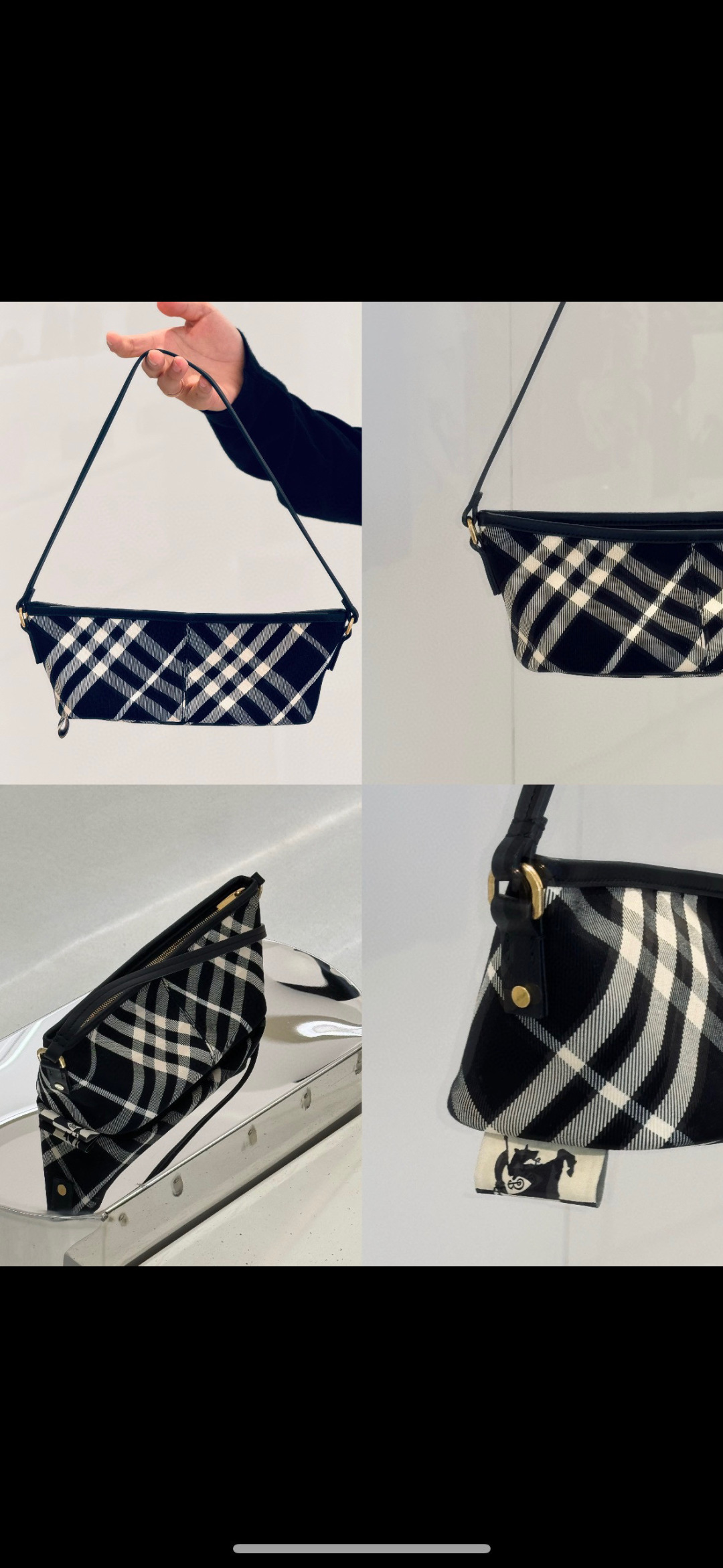 Burberry B’s latest armpit bag is here