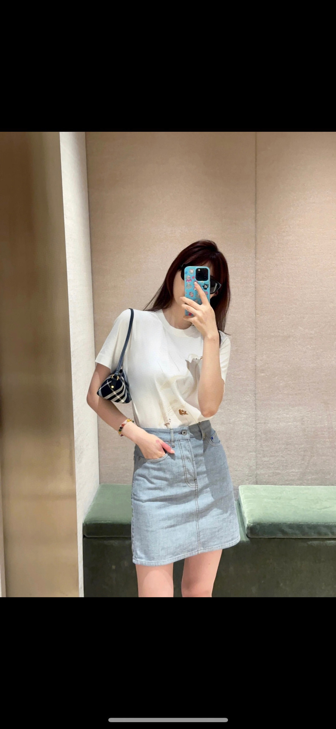 Burberry Little cute armpit bag