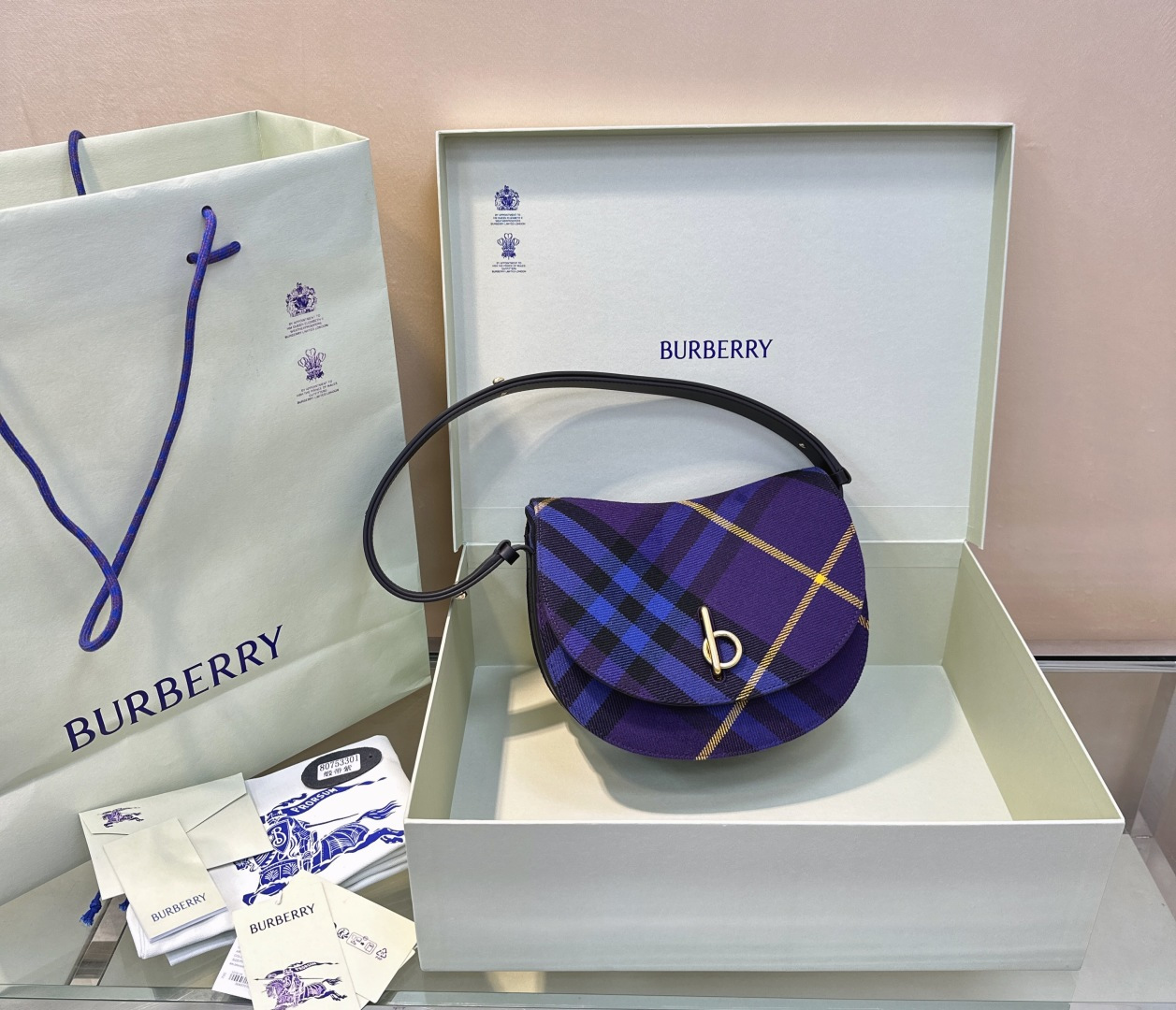 Burberry Comes with original white blue label gift box