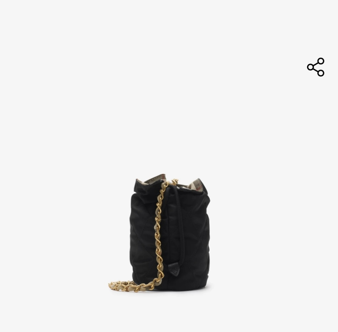 Burberry Horseshoe chain storage bag