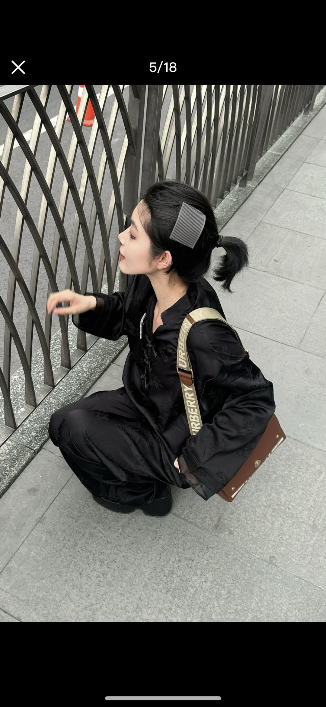 버버리 레트로 스타일 가방 상세 이미지 2